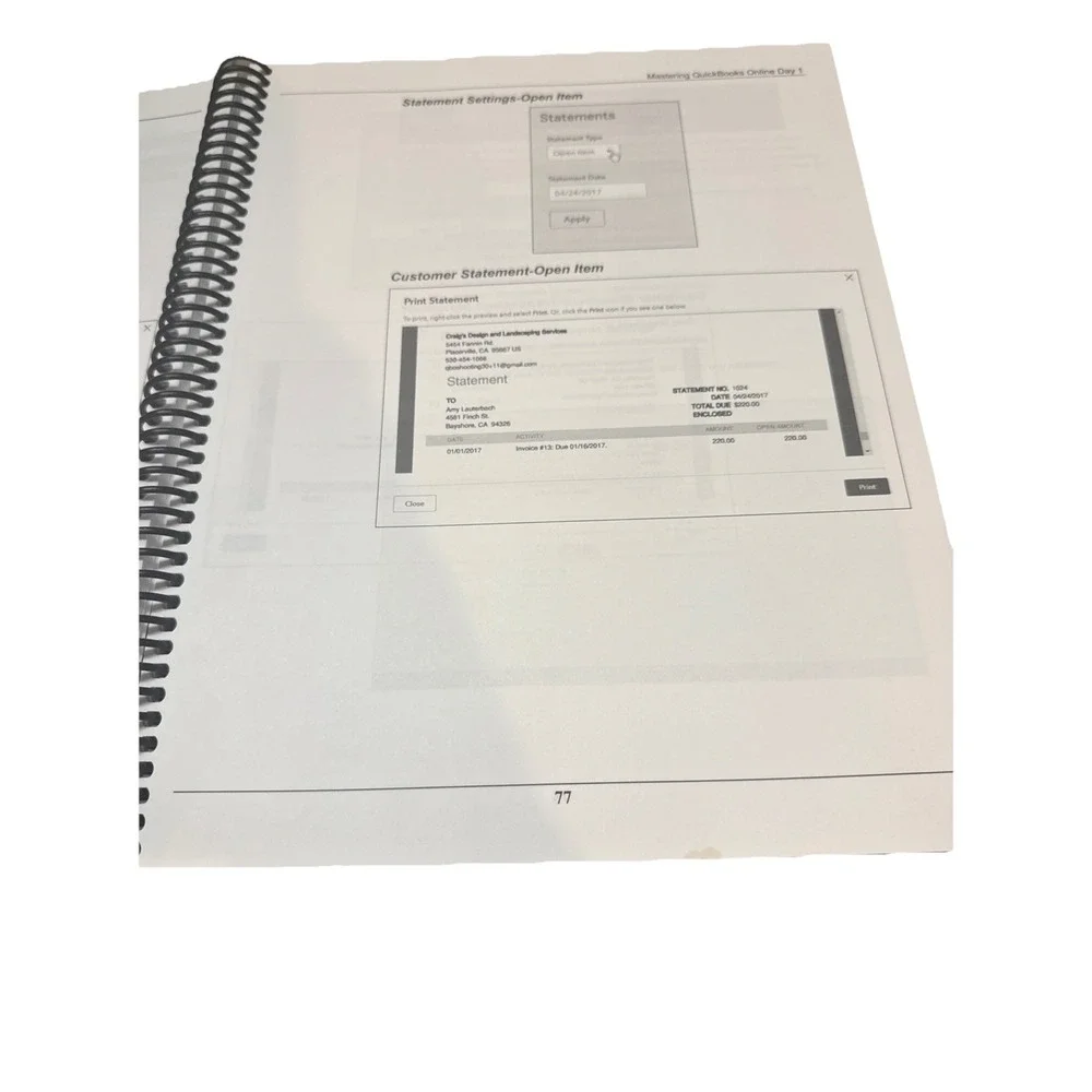 Intuit‎ QuickBooks Mastering QuickBooks Learning Manual-Level 1 Online Edition